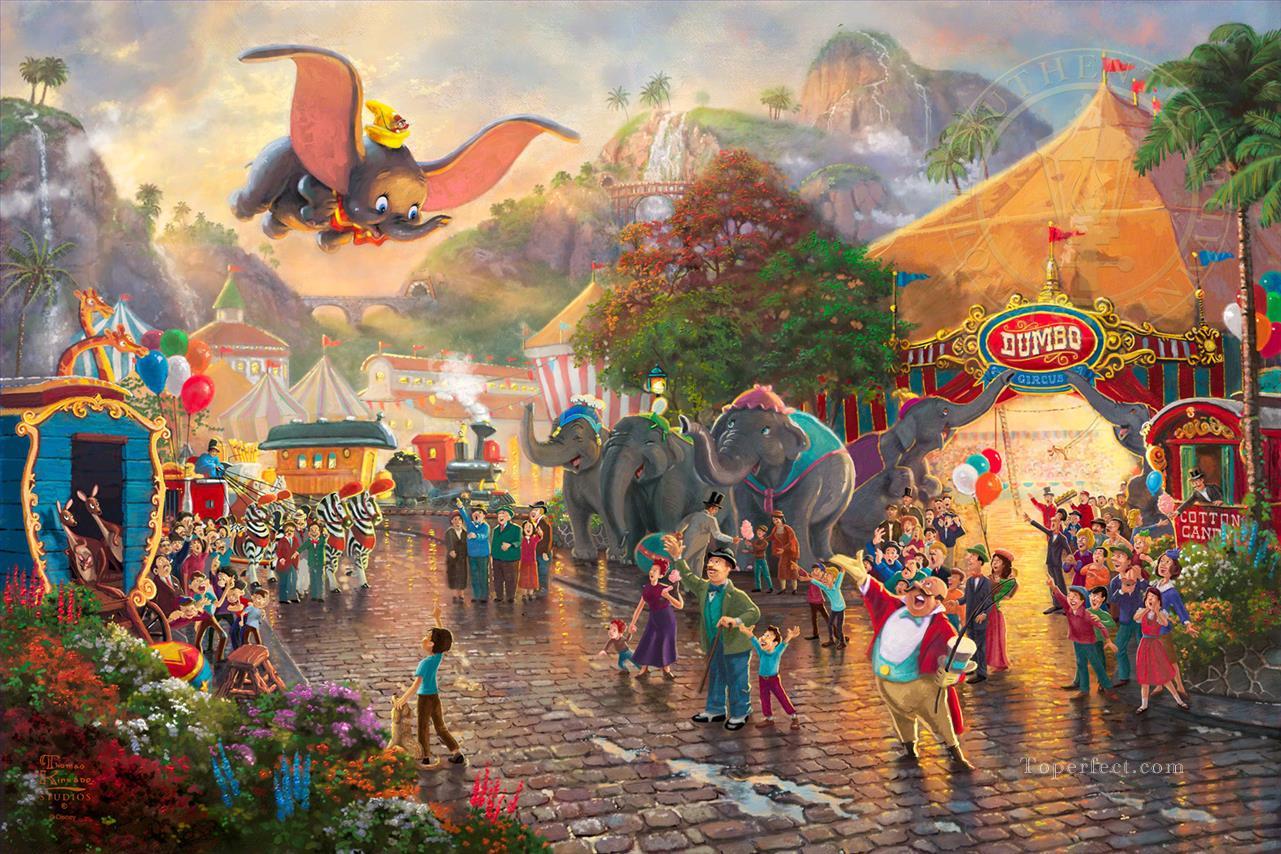 Disney Dumbo TK Disney Pintura al óleo
